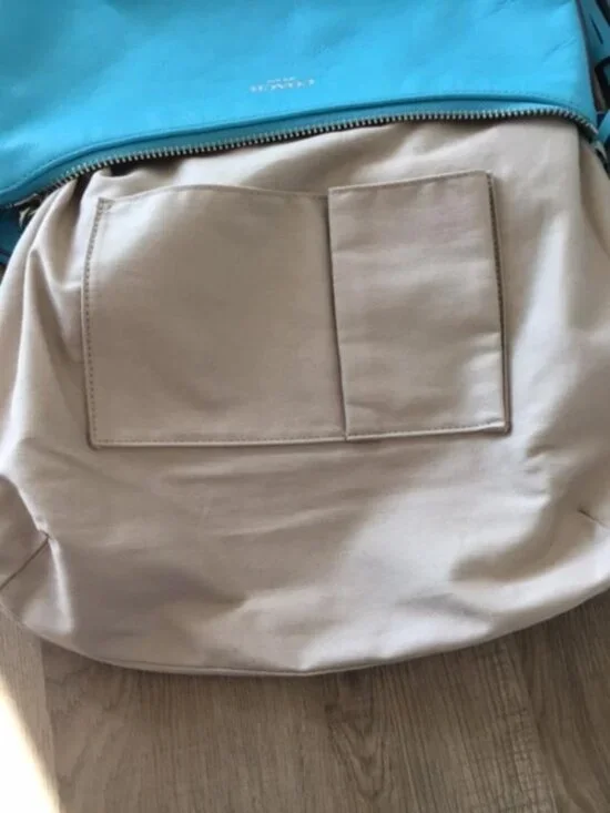 Coach Legacy Courtenay Hobo Bag in Vibrant Aqua Blue Leather w/Tassels & Hangtag - Picture 7 of 8